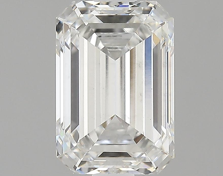 1.28 Carat Emerald Shaped Ideal Cut VS1 IGI Certified Lab Grown Diamond