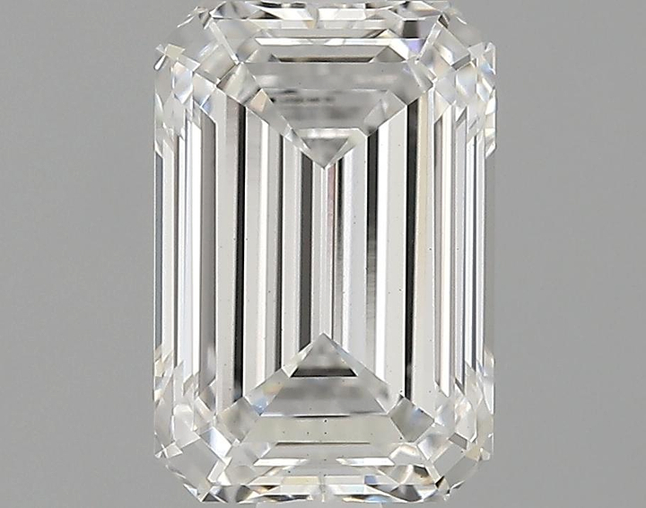 1.28 Carat Emerald Shaped Ideal Cut VS1 IGI Certified Lab Grown Diamond