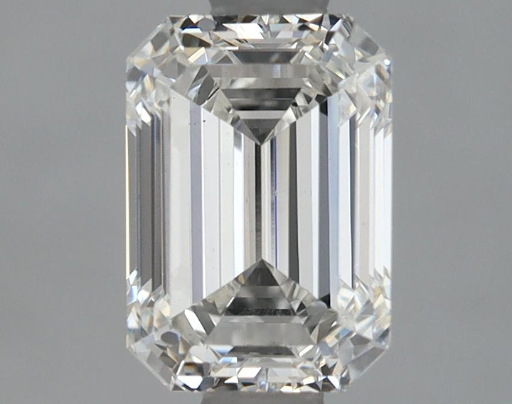 1.24 Carat Emerald Shaped Ideal Cut VS1 IGI Certified Lab Grown Diamond