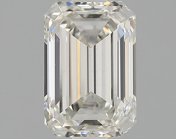 1.12 Carat Emerald Shaped Ideal Cut VVS2 IGI Certified Lab Grown Diamond