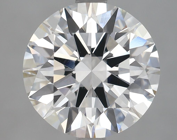 3.51 Carat Round Shaped Ideal Cut VVS2 IGI Certified Lab Grown Diamond