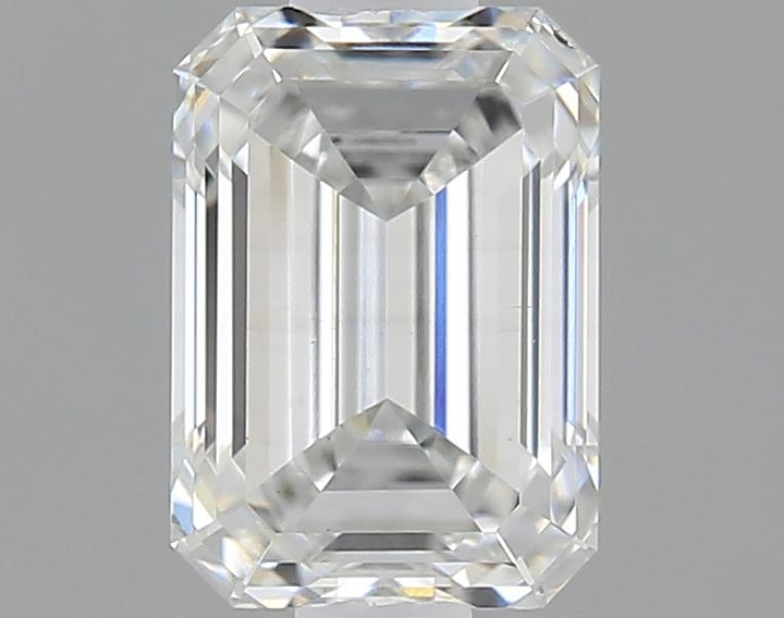 0.97 Carat Emerald Shaped Ideal Cut VS2 IGI Certified Lab Grown Diamond