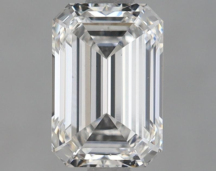 1.44 Carat Emerald Shaped Ideal Cut VS1 IGI Certified Lab Grown Diamond
