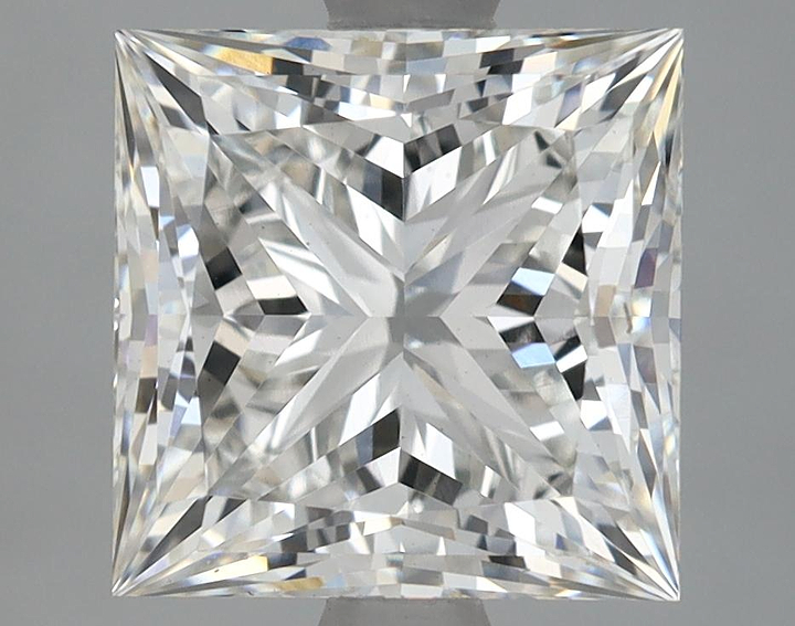 2.8 Carat Princess Shaped Ideal Cut VS1 IGI Certified Lab Grown Diamond