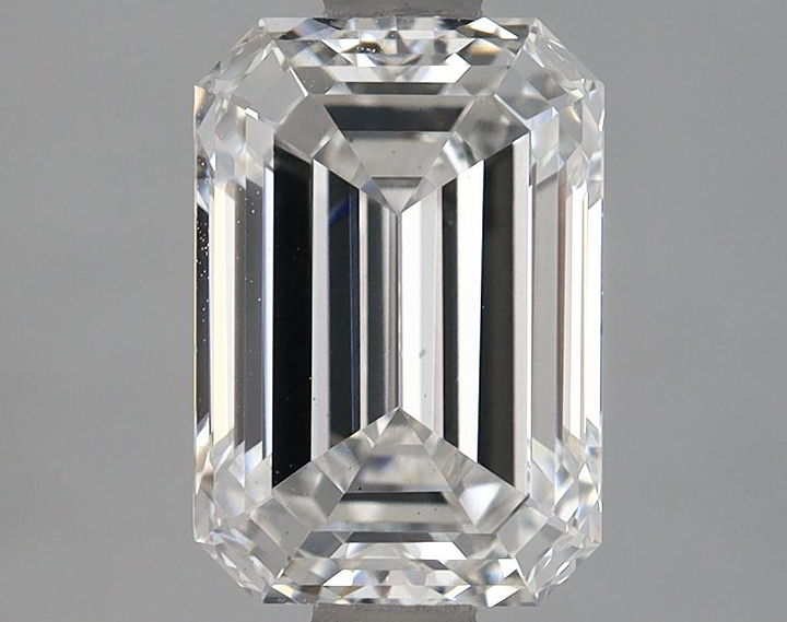 1.88 Carat Emerald Shaped Ideal Cut VS1 IGI Certified Lab Grown Diamond