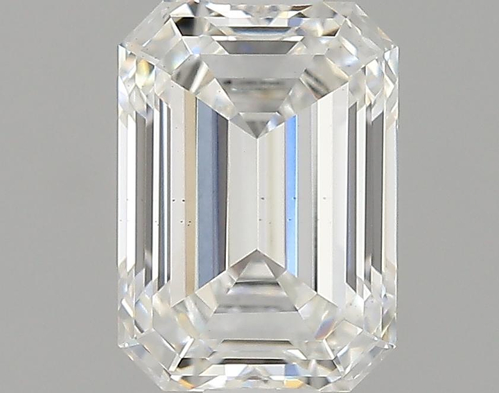 0.92 Carat Emerald Shaped Ideal Cut VS2 IGI Certified Lab Grown Diamond