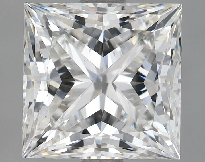 2.87 Carat Princess Shaped Ideal Cut VS1 IGI Certified Lab Grown Diamond
