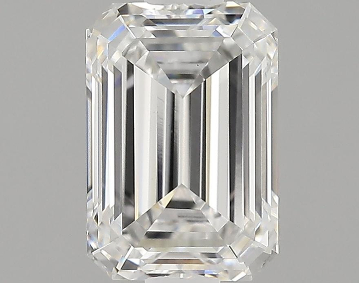 1.21 Carat Emerald Shaped Ideal Cut VVS2 IGI Certified Lab Grown Diamond