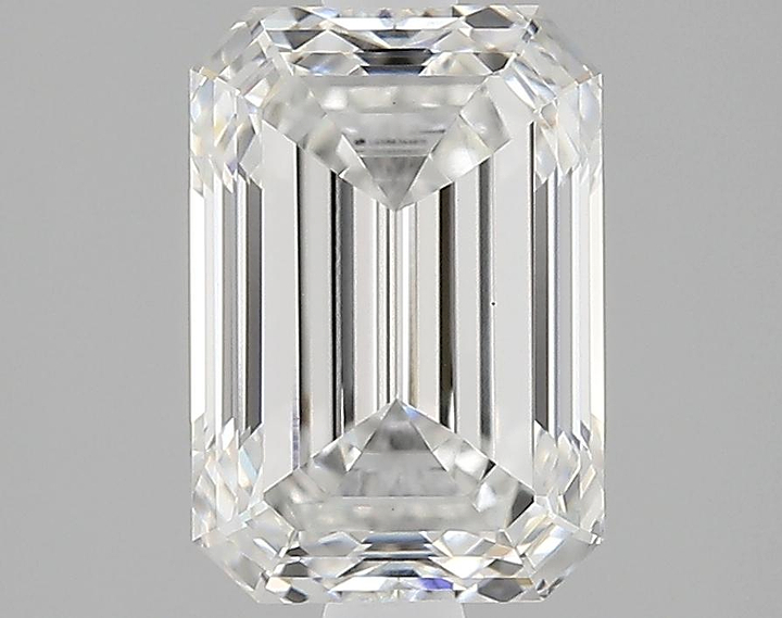 1.8 Carat Emerald Shaped Ideal Cut VS1 IGI Certified Lab Grown Diamond