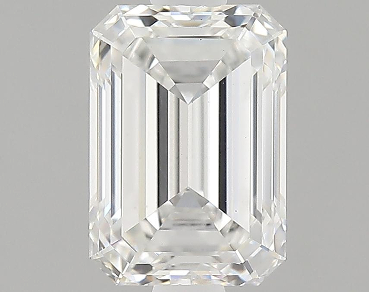 1.34 Carat Emerald Shaped Ideal Cut VS1 IGI Certified Lab Grown Diamond