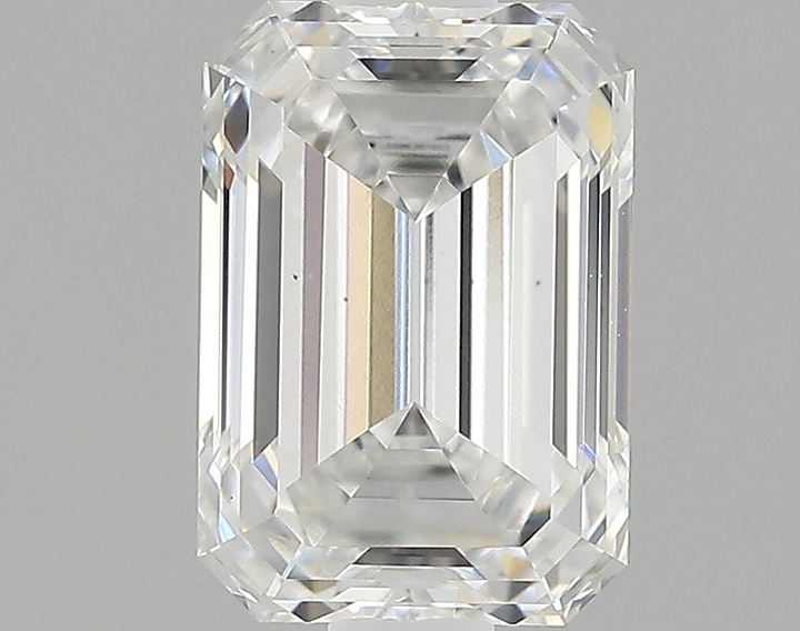1.28 Carat Emerald Shaped Ideal Cut VS1 IGI Certified Lab Grown Diamond