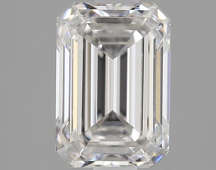 1.33 Carat Emerald Shaped Ideal Cut VVS2 IGI Certified Lab Grown Diamond
