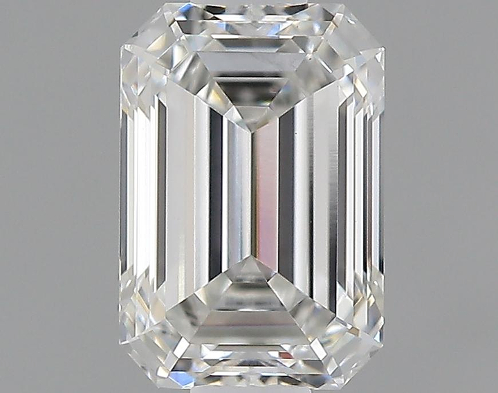 0.72 Carat Emerald Shaped Ideal Cut VS2 IGI Certified Lab Grown Diamond