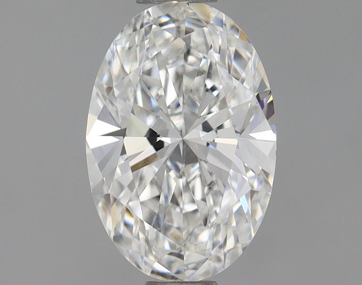0.85 Carat Oval Shaped Ideal Cut VVS2 IGI Certified Lab Grown Diamond