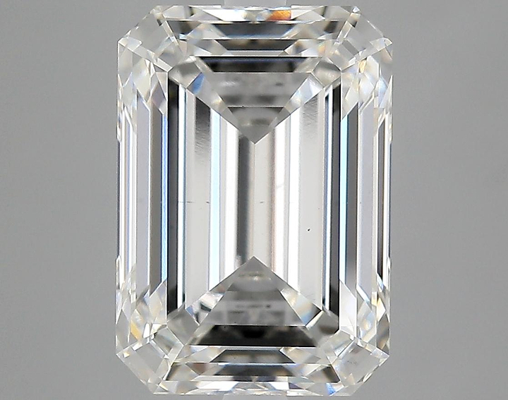6.31 Carat Emerald Shaped Ideal Cut VS1 IGI Certified Lab Grown Diamond