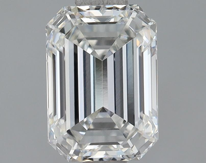 1.24 Carat Emerald Shaped Ideal Cut VS1 IGI Certified Lab Grown Diamond