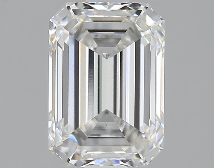 1.29 Carat Emerald Shaped Ideal Cut VS1 IGI Certified Lab Grown Diamond