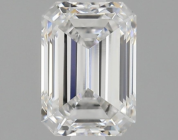 1.21 Carat Emerald Shaped Ideal Cut VVS2 IGI Certified Lab Grown Diamond