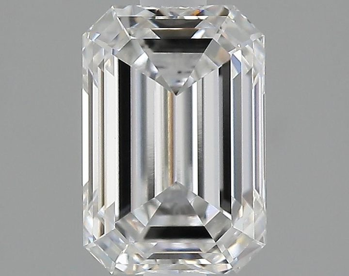 1.61 Carat Emerald Shaped Ideal Cut VS1 IGI Certified Lab Grown Diamond