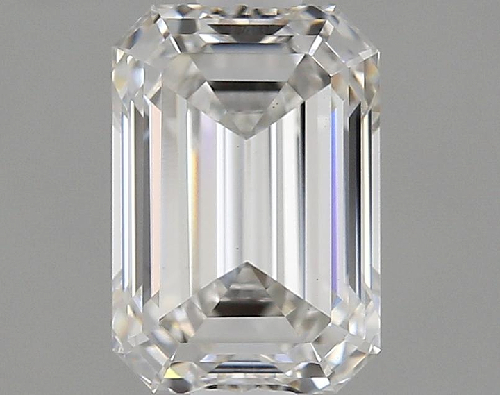1.29 Carat Emerald Shaped Ideal Cut VS1 IGI Certified Lab Grown Diamond