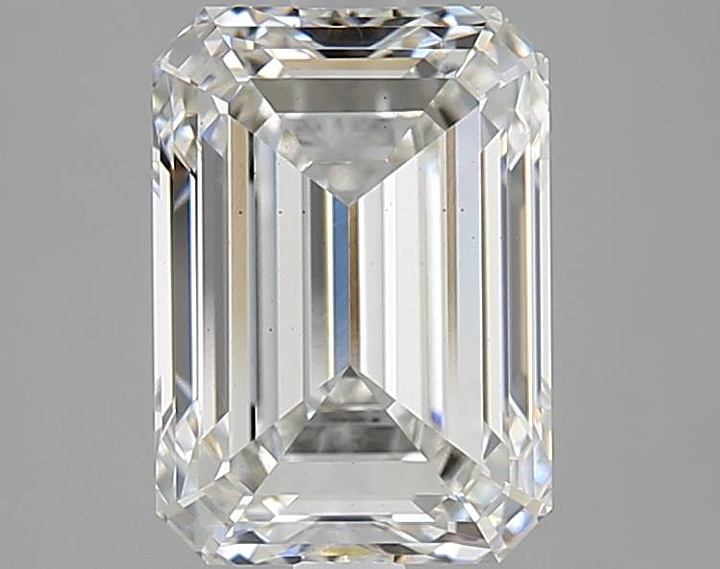 3.07 Carat Emerald Shaped Ideal Cut VS1 IGI Certified Lab Grown Diamond