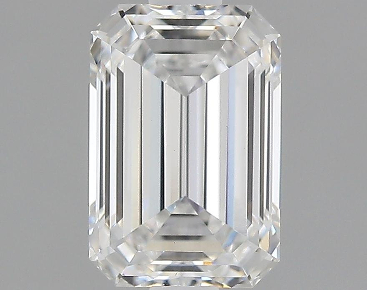 1.24 Carat Emerald Shaped Ideal Cut VS1 IGI Certified Lab Grown Diamond