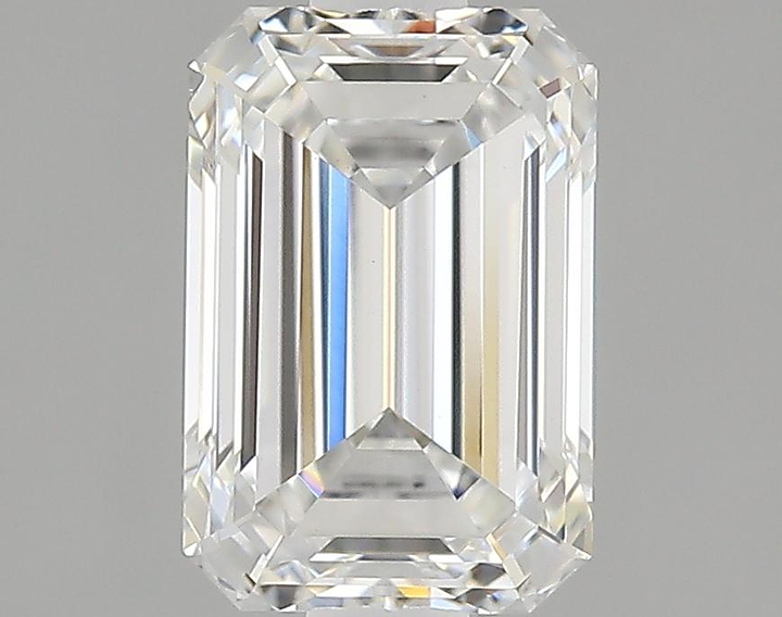 1.33 Carat Emerald Shaped Ideal Cut VS1 IGI Certified Lab Grown Diamond