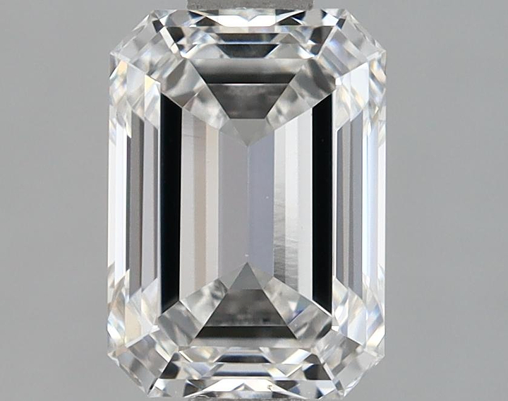1.33 Carat Emerald Shaped Ideal Cut VS1 IGI Certified Lab Grown Diamond