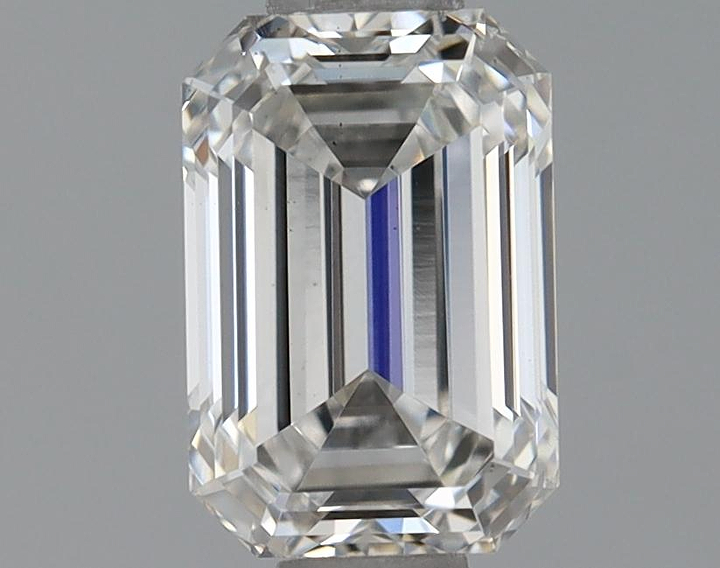 0.72 Carat Emerald Shaped Ideal Cut VS1 IGI Certified Lab Grown Diamond