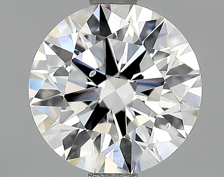 1.68 Carat Round Shaped Ideal Cut SI1 IGI Certified Lab Grown Diamond