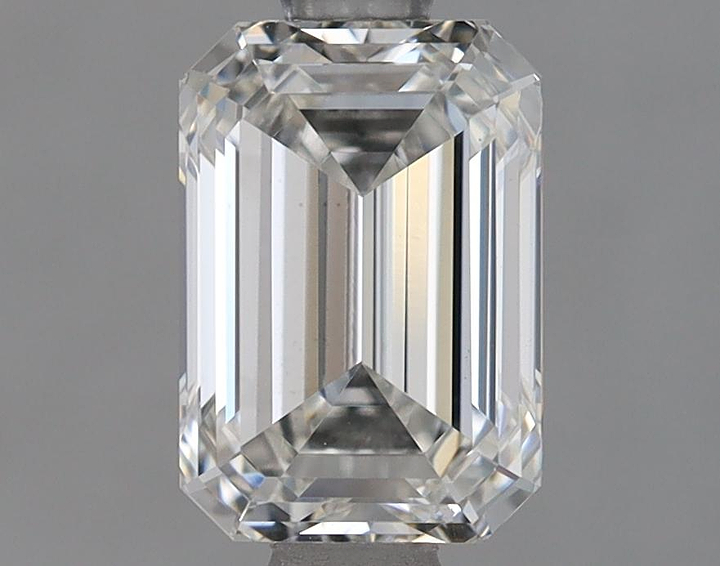 1.33 Carat Emerald Shaped Ideal Cut VS1 IGI Certified Lab Grown Diamond