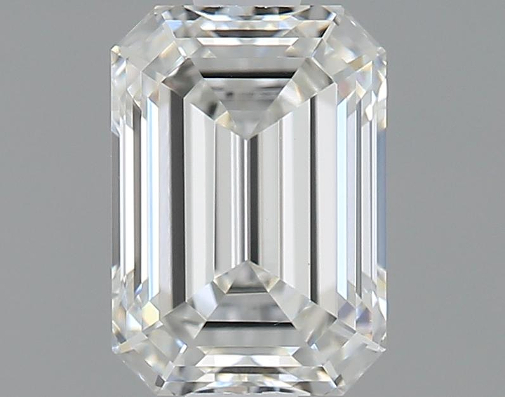 0.94 Carat Emerald Shaped Ideal Cut VVS1 IGI Certified Lab Grown Diamond