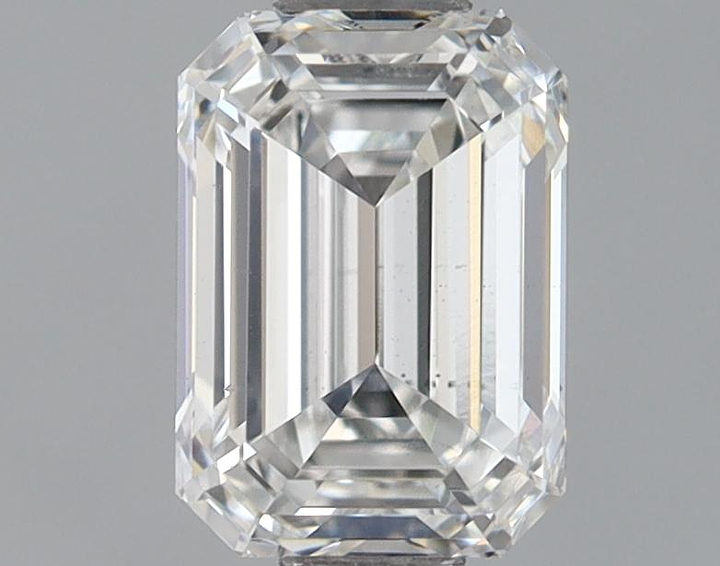 0.96 Carat Emerald Shaped Ideal Cut VS1 IGI Certified Lab Grown Diamond