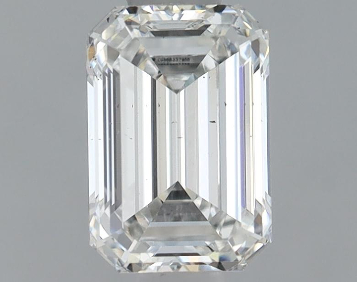 0.72 Carat Emerald Shaped Ideal Cut VS2 IGI Certified Lab Grown Diamond