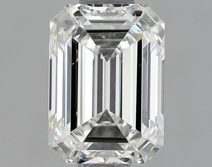 0.97 Carat Emerald Shaped Ideal Cut VS1 IGI Certified Lab Grown Diamond