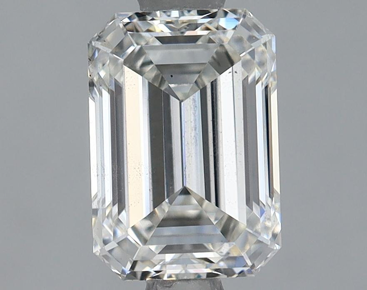 1.34 Carat Emerald Shaped Ideal Cut VS2 IGI Certified Lab Grown Diamond