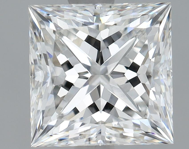 1.88 Carat Princess Shaped Ideal Cut VS1 IGI Certified Lab Grown Diamond