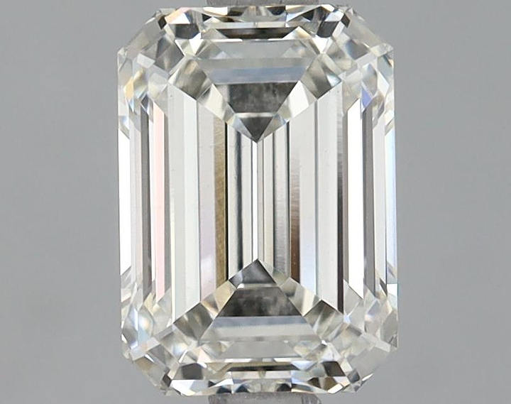1.38 Carat Emerald Shaped Ideal Cut VVS2 IGI Certified Lab Grown Diamond