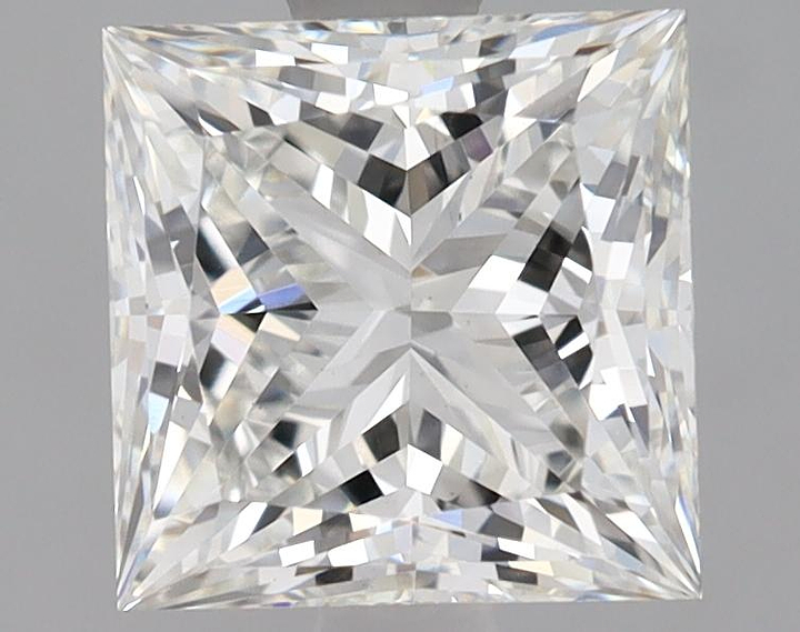1.84 Carat Princess Shaped Ideal Cut VS2 IGI Certified Lab Grown Diamond