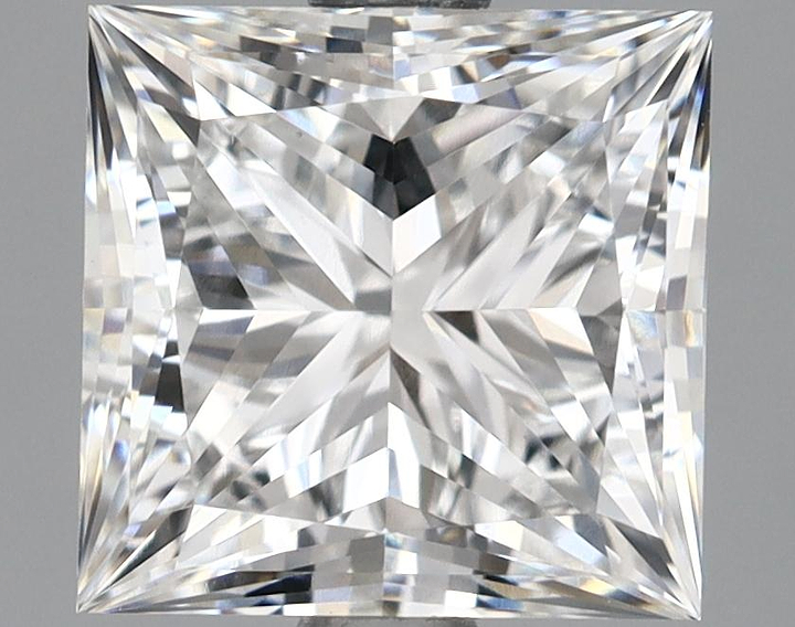 2.36 Carat Princess Shaped Ideal Cut VS1 IGI Certified Lab Grown Diamond