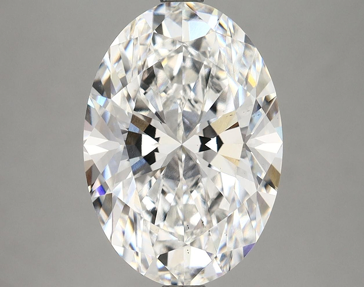 4.8 Carat Oval Shaped Ideal Cut VS2 IGI Certified Lab Grown Diamond