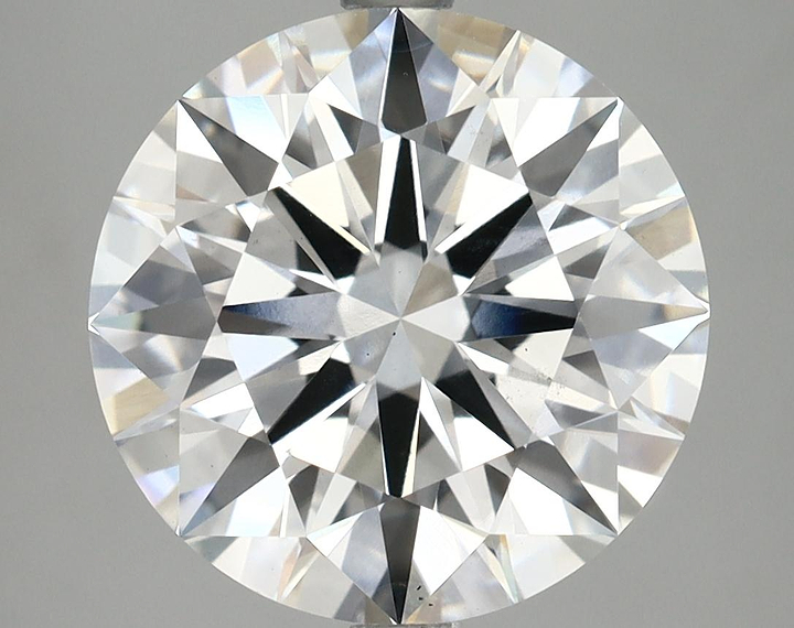 5.69 Carat Round Shaped Ideal Cut VS2 IGI Certified Lab Grown Diamond
