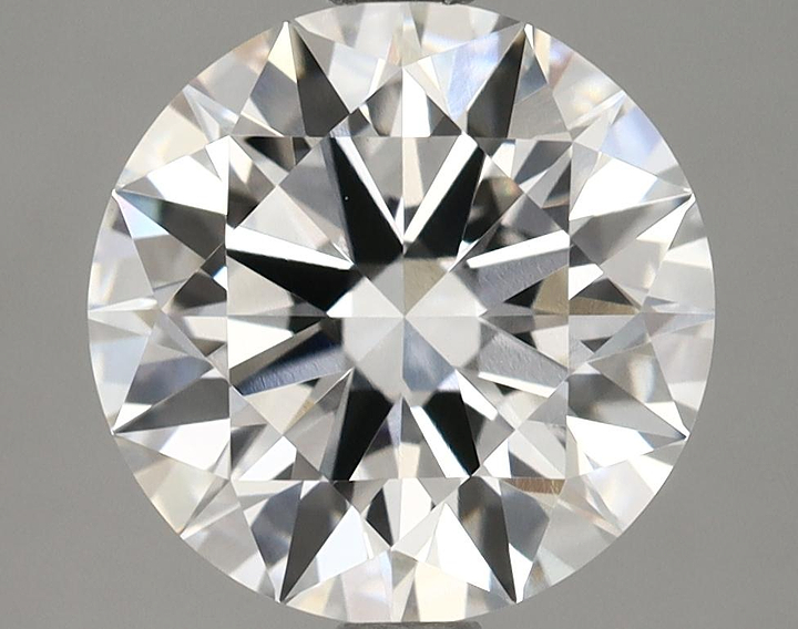 2.69 Carat Round Shaped Ideal Cut VVS2 IGI Certified Lab Grown Diamond