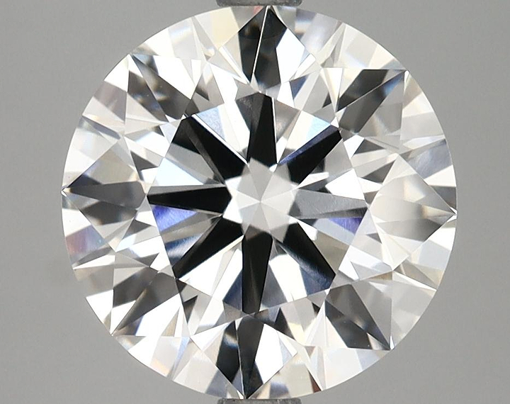 3.69 Carat Round Shaped Ideal Cut VVS2 IGI Certified Lab Grown Diamond