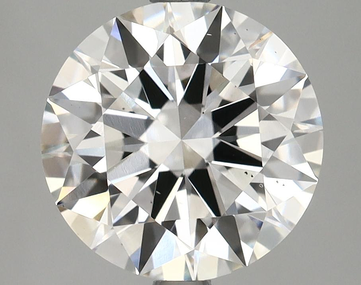 3.33 Carat Round Shaped Ideal Cut SI1 IGI Certified Lab Grown Diamond