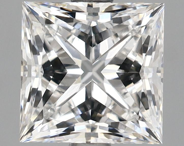 2.19 Carat Princess Shaped Ideal Cut VS1 IGI Certified Lab Grown Diamond