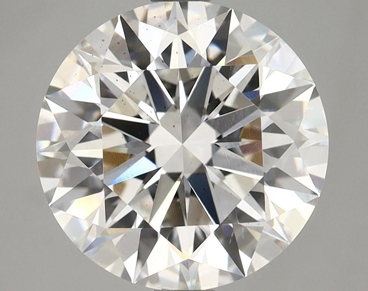 3.54 Carat Round Shaped Ideal Cut SI1 IGI Certified Lab Grown Diamond