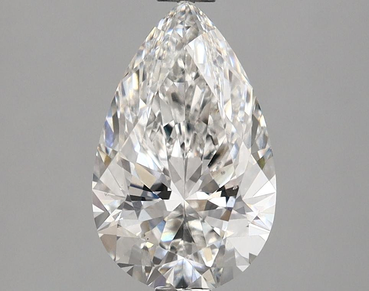 1.69 Carat Pear Shaped Ideal Cut VS2 IGI Certified Lab Grown Diamond