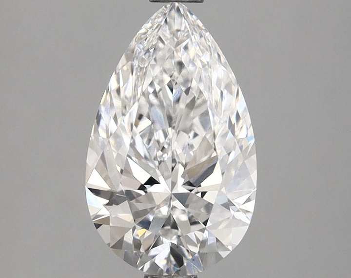 1.69 Carat Pear Shaped Ideal Cut VS1 IGI Certified Lab Grown Diamond