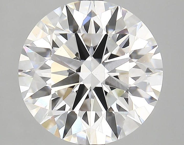 5.63 Carat Round Shaped Ideal Cut VS1 IGI Certified Lab Grown Diamond